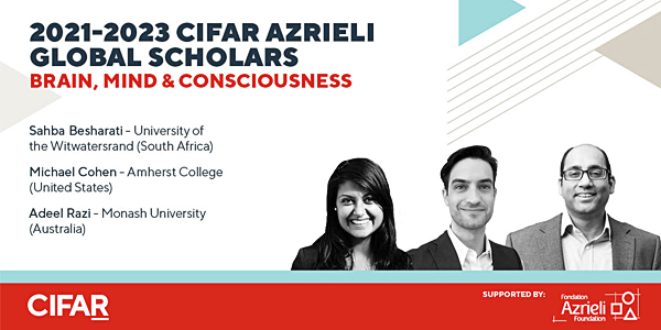 Dr Sahba Besharati in the Wits Department of Psychology is one of just 19 CIFAR Azrieli Global Scholars a programme that supports early career researchers